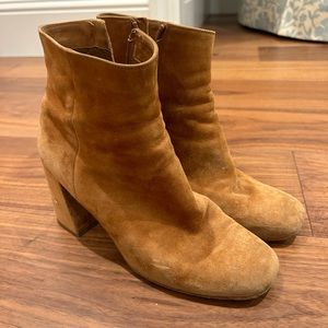 Vince camel booties, size 9